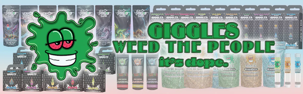 Giggles brand banner