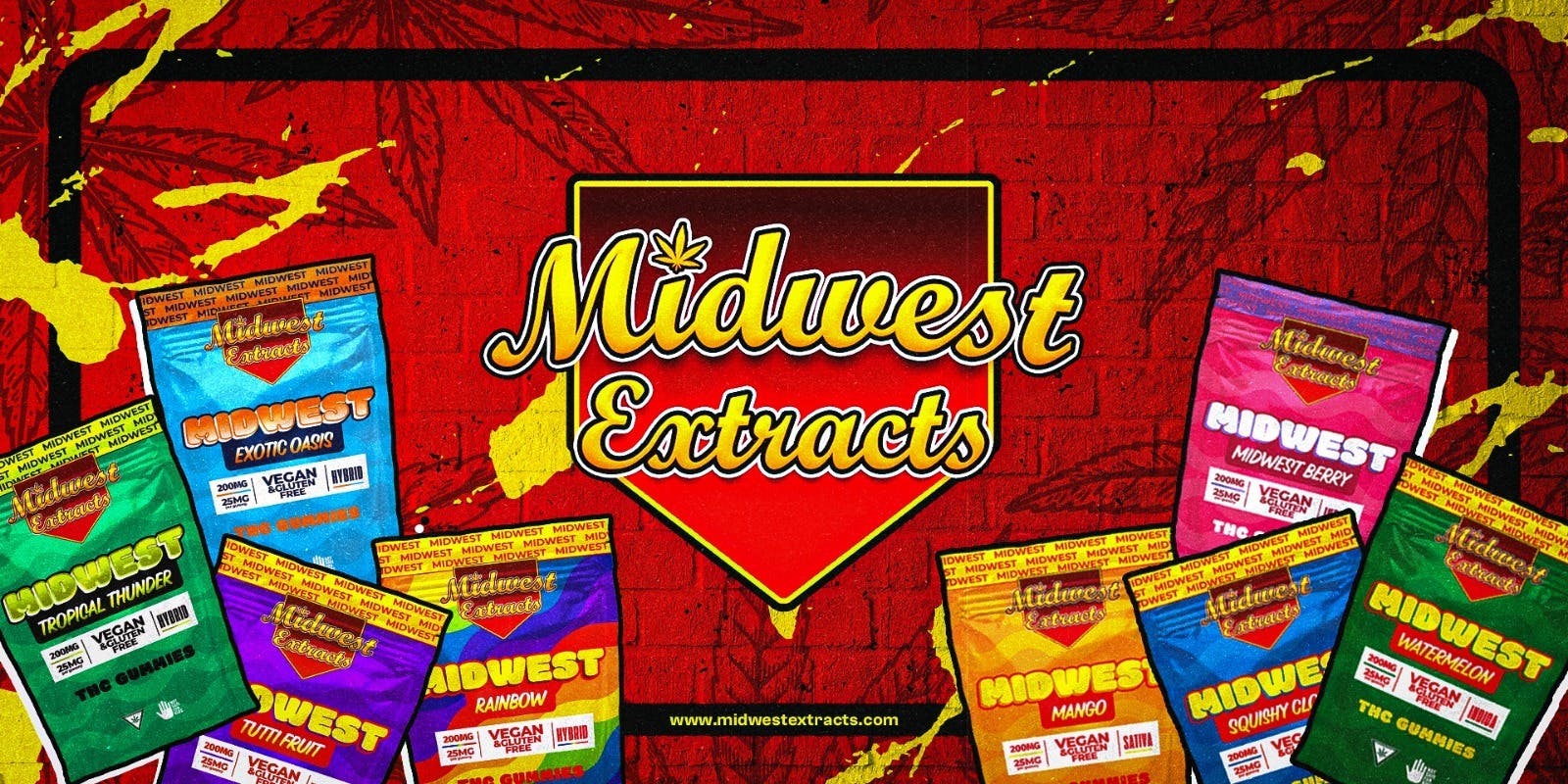 Midwest Extracts brand banner