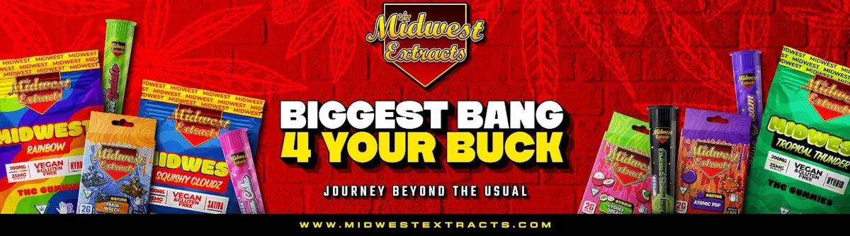 Midwest Extracts brand banner