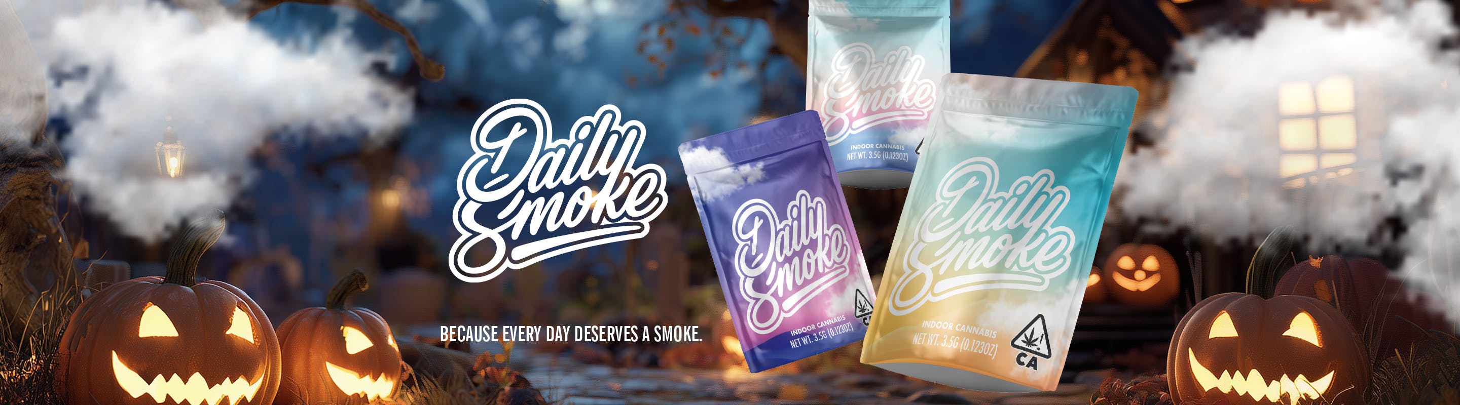 Daily Smoke brand banner