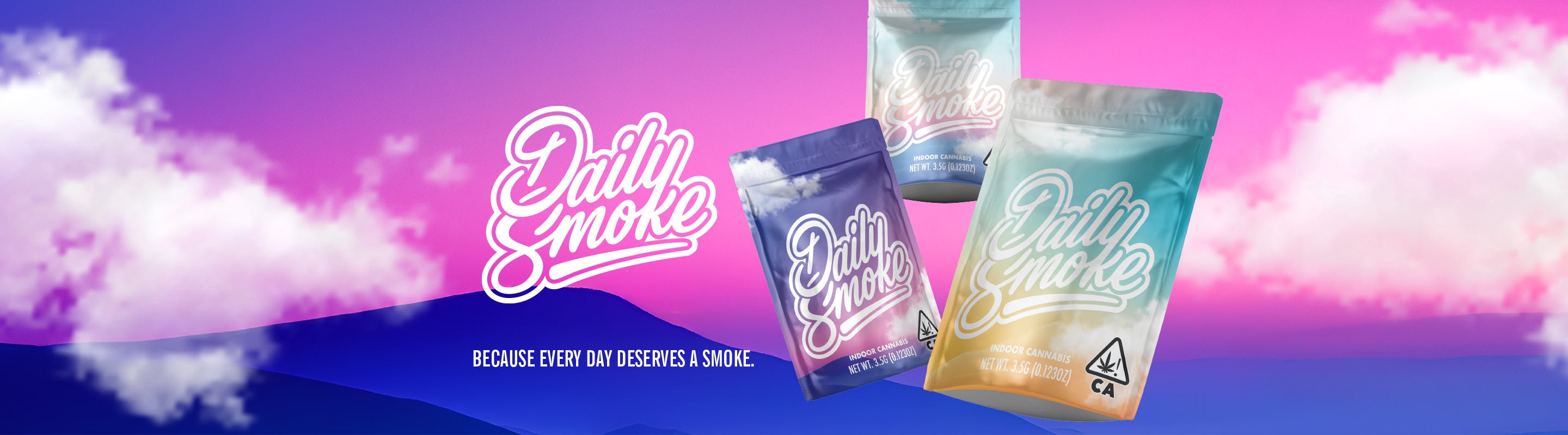 Daily Smoke brand banner