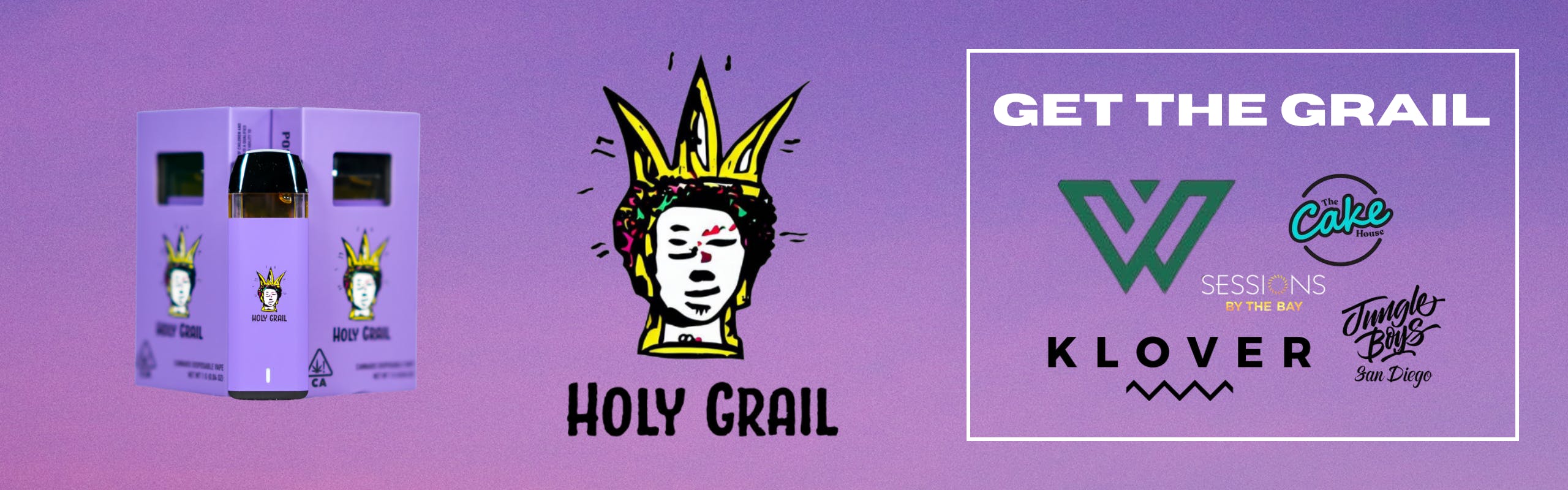 Holy Grail brand banner