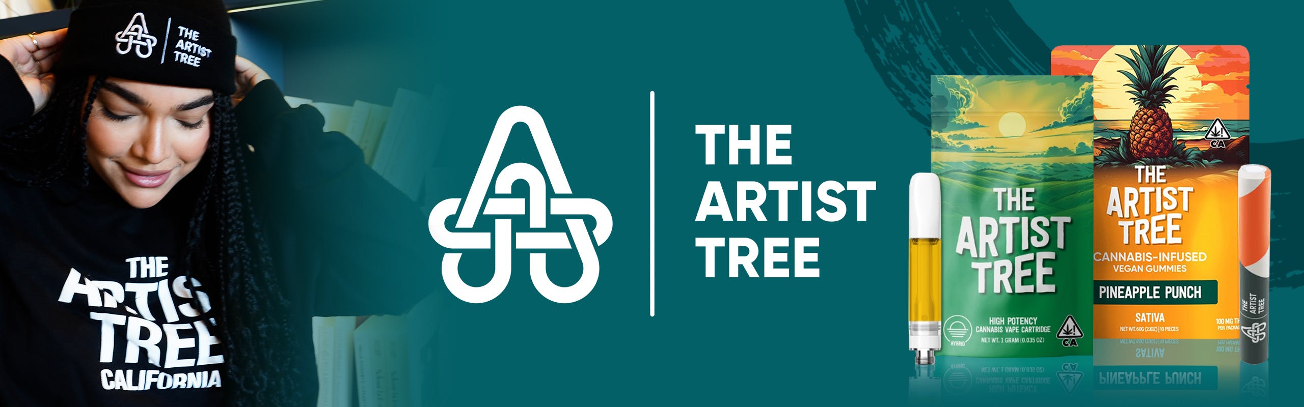 The Artist Tree brand banner