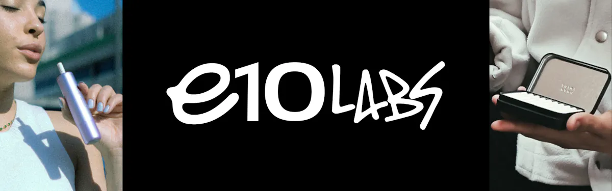 E10 Labs brand banner