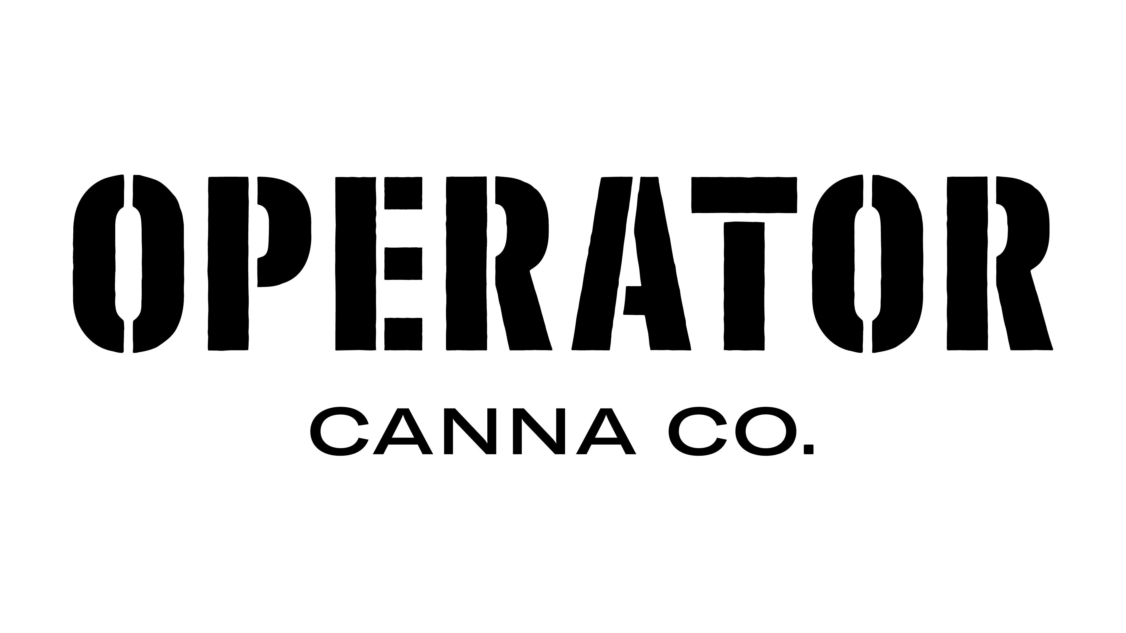 Operator Canna Co brand banner