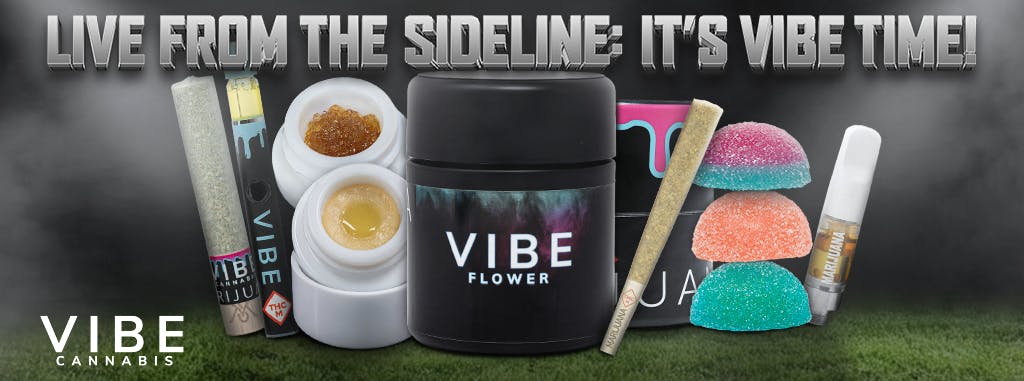Vibe Cannabis brand banner