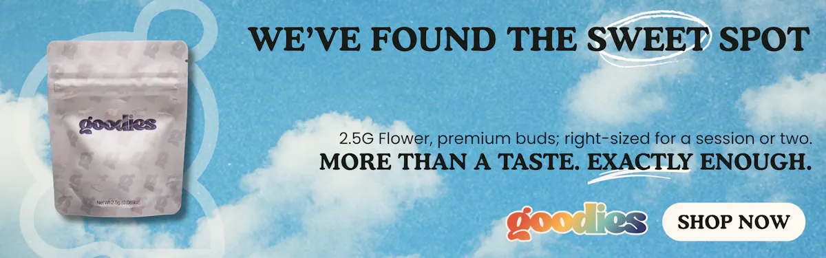 Goodies brand banner