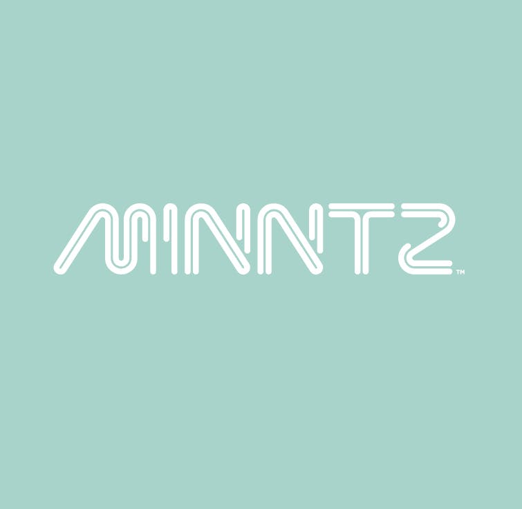 MINNTZ brand banner
