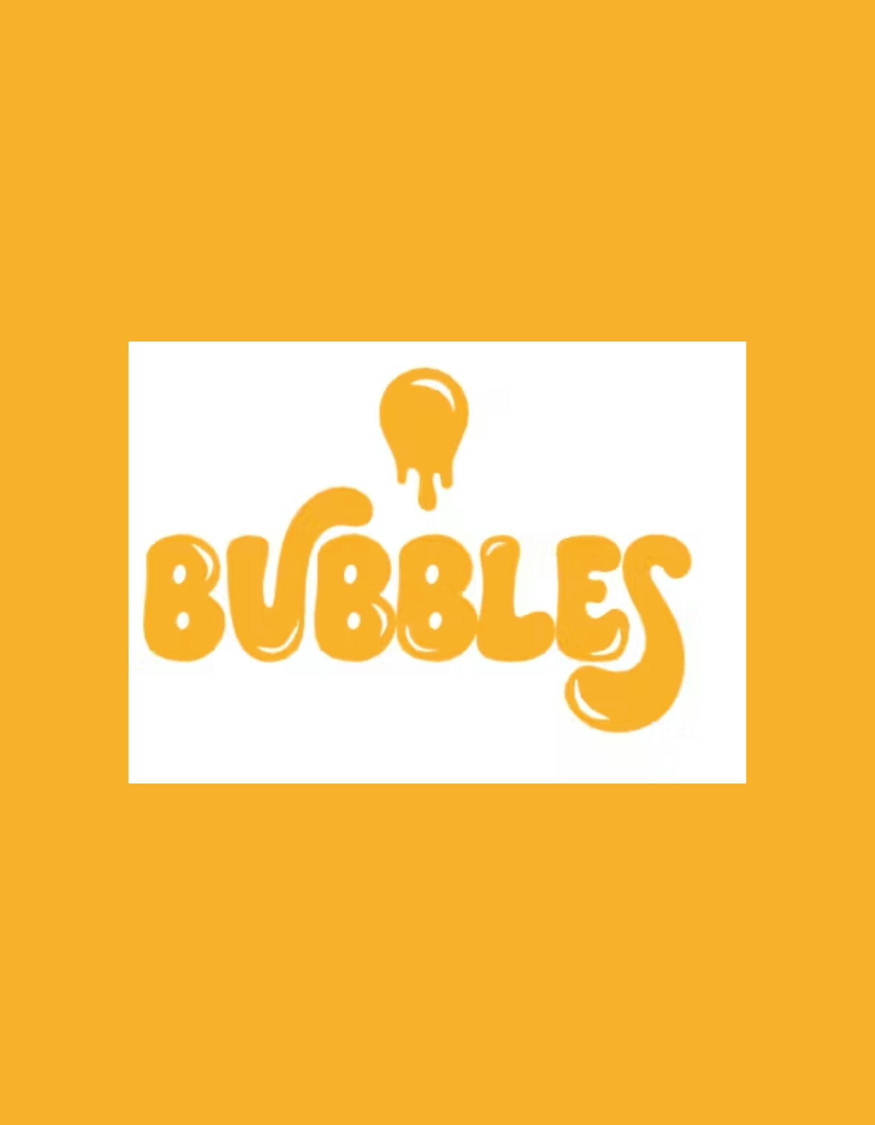 Bubbles brand banner
