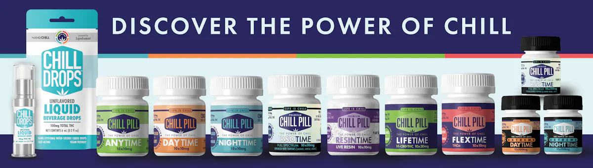 Life Is Chill brand banner