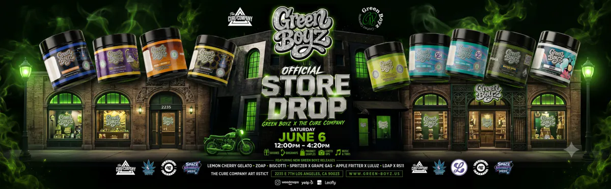 Green Boyz brand banner