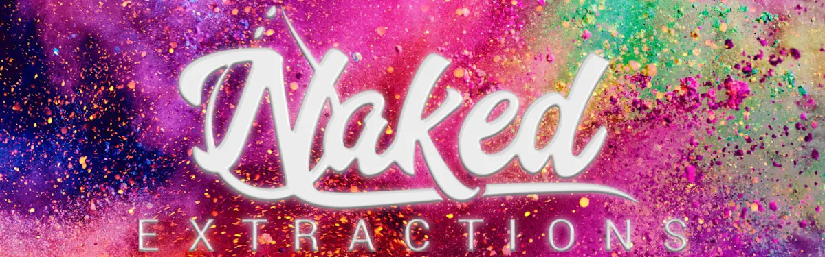 Naked Extractions brand banner