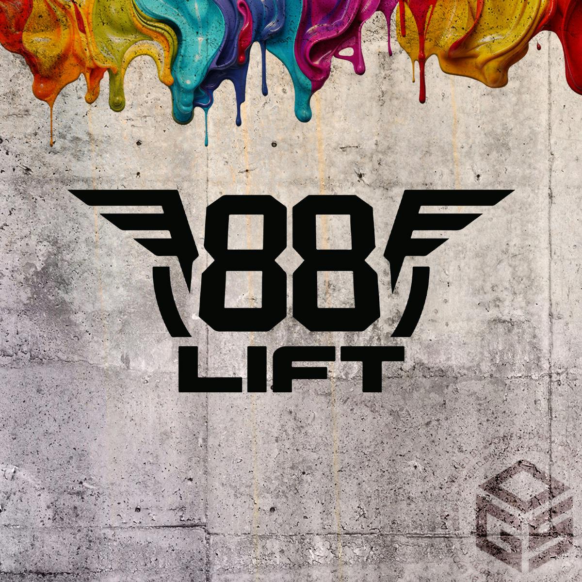 88 Lift brand banner