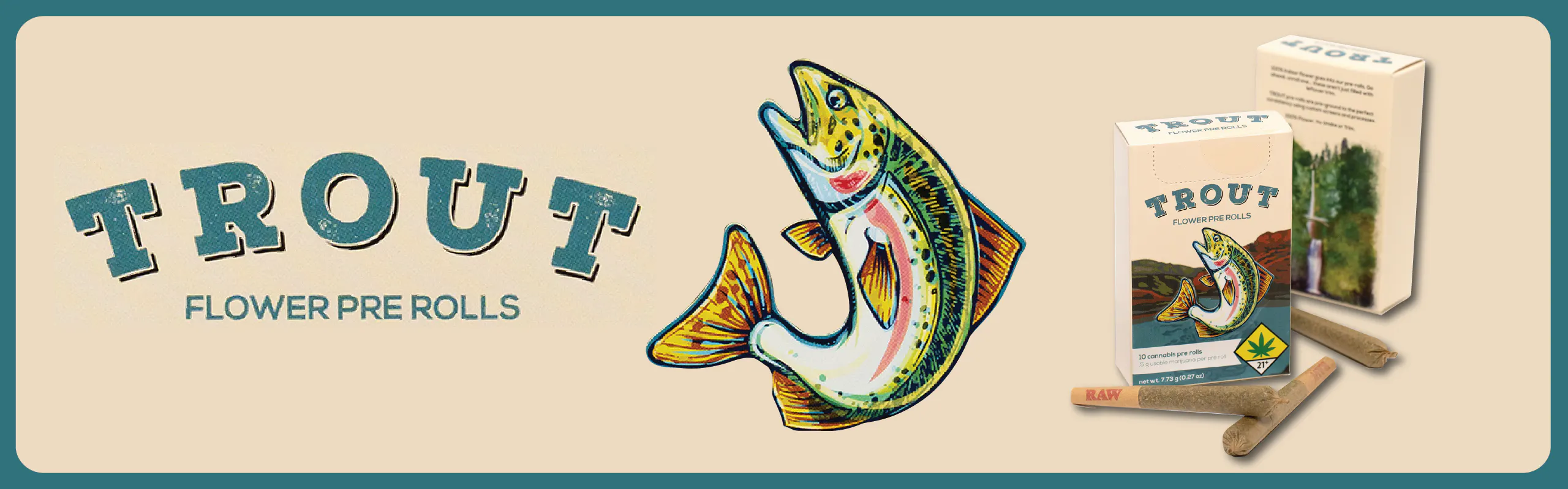 Trout brand banner
