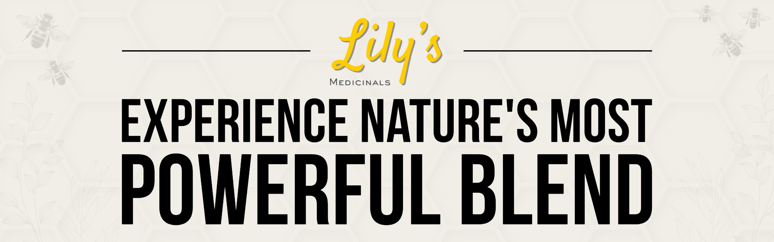 Lily's Medicinals brand banner