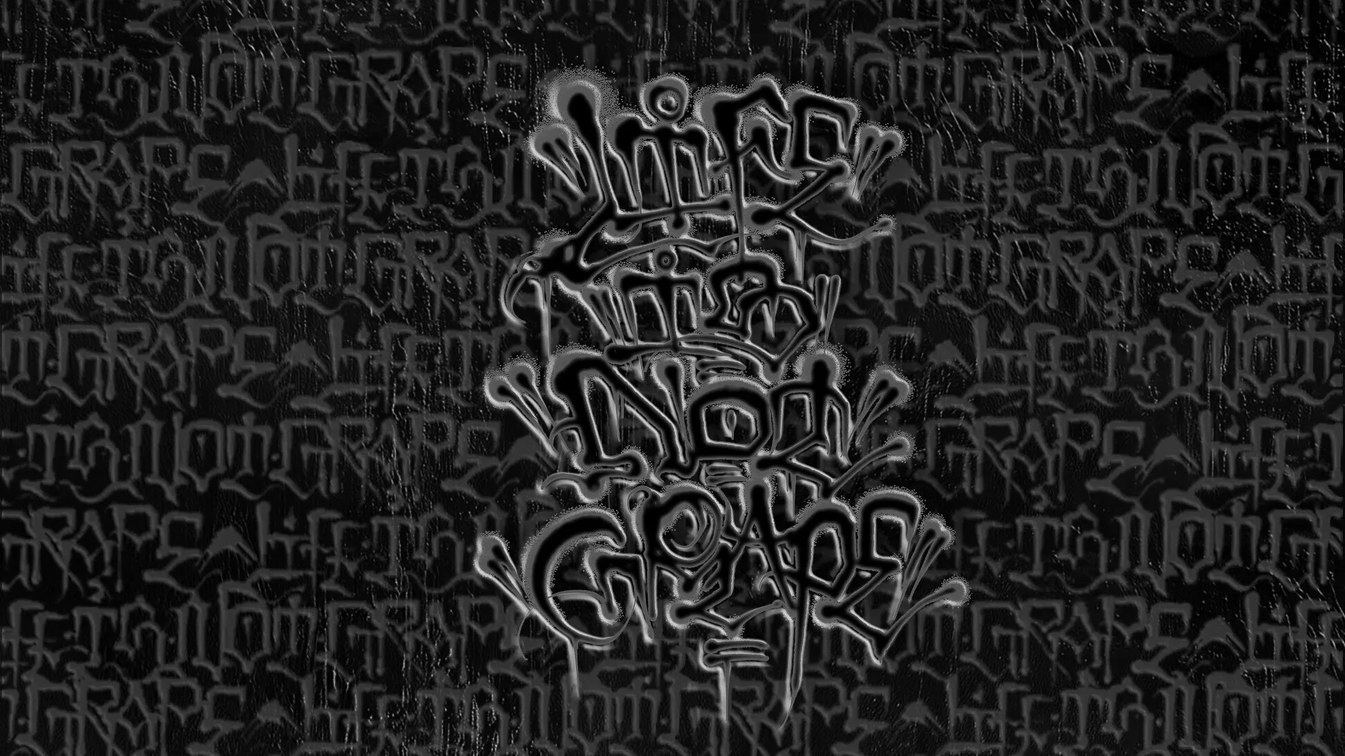 Life Is Not Grape brand banner