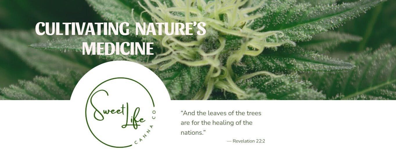 Sweetlife Canna Company brand banner