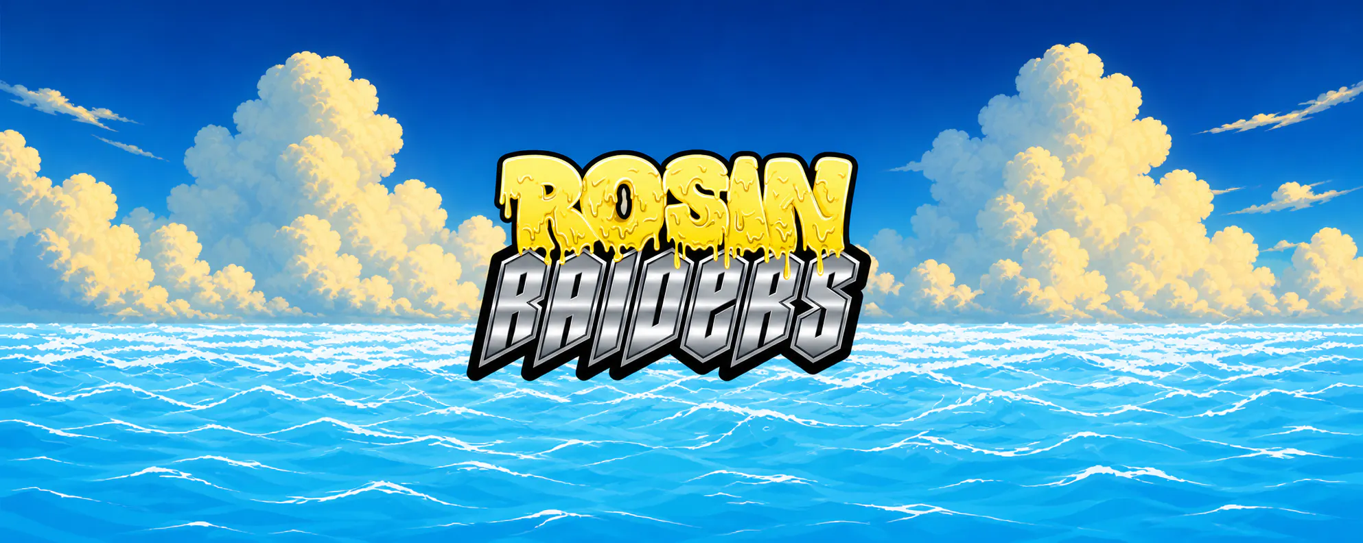 Rosin Raiders brand banner