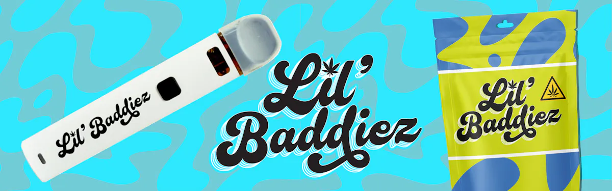 Lil' Baddiez brand banner