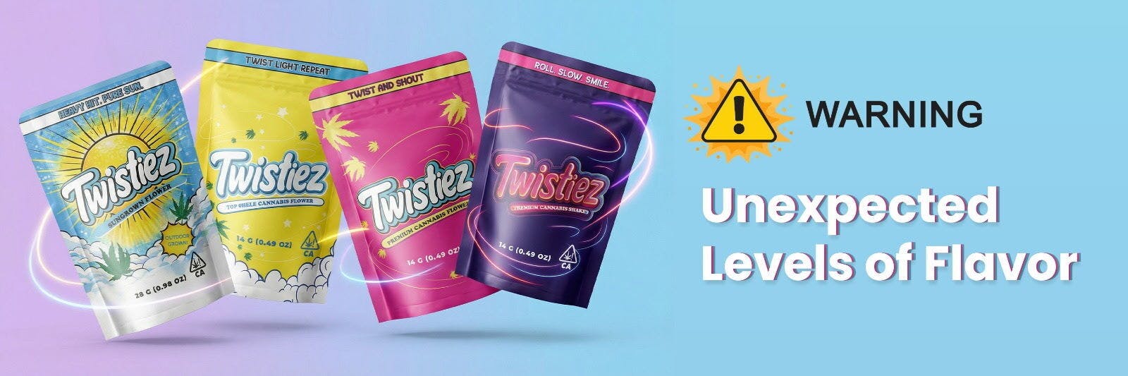 Twistiez brand banner