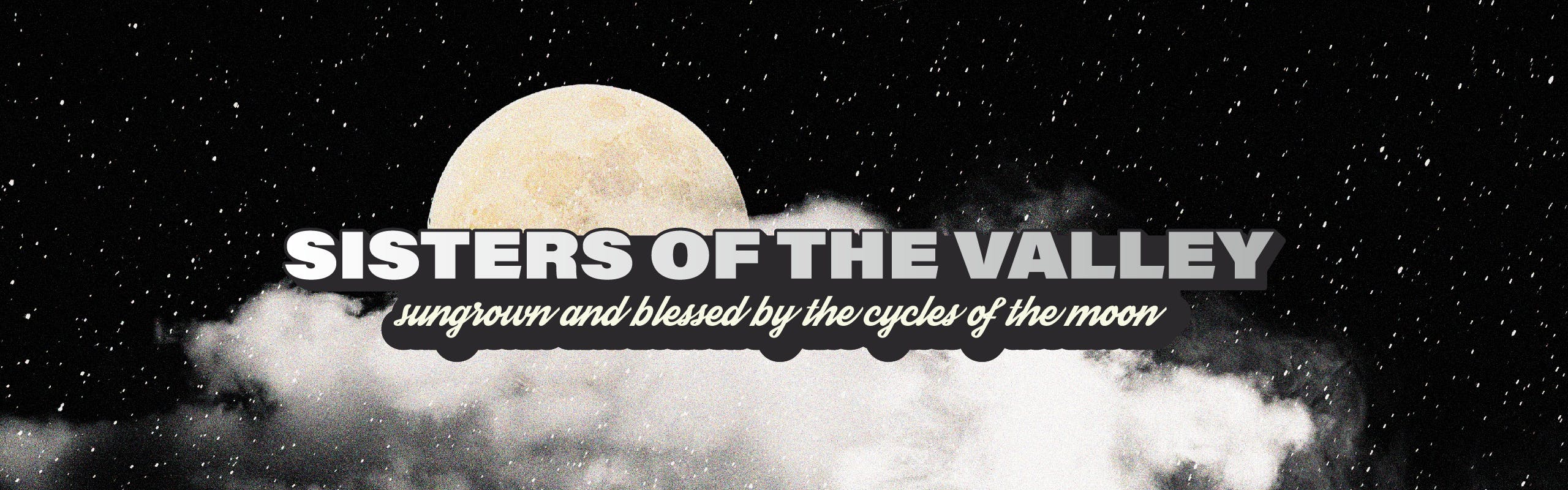 Sisters of the Valley brand banner