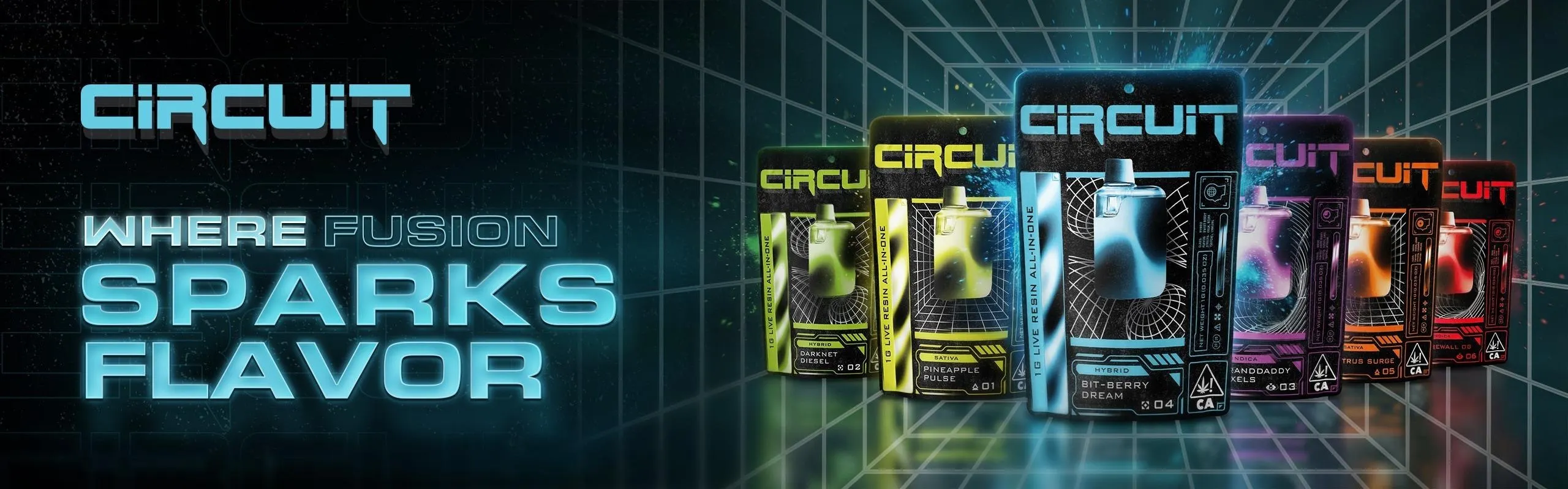 Circuit brand banner
