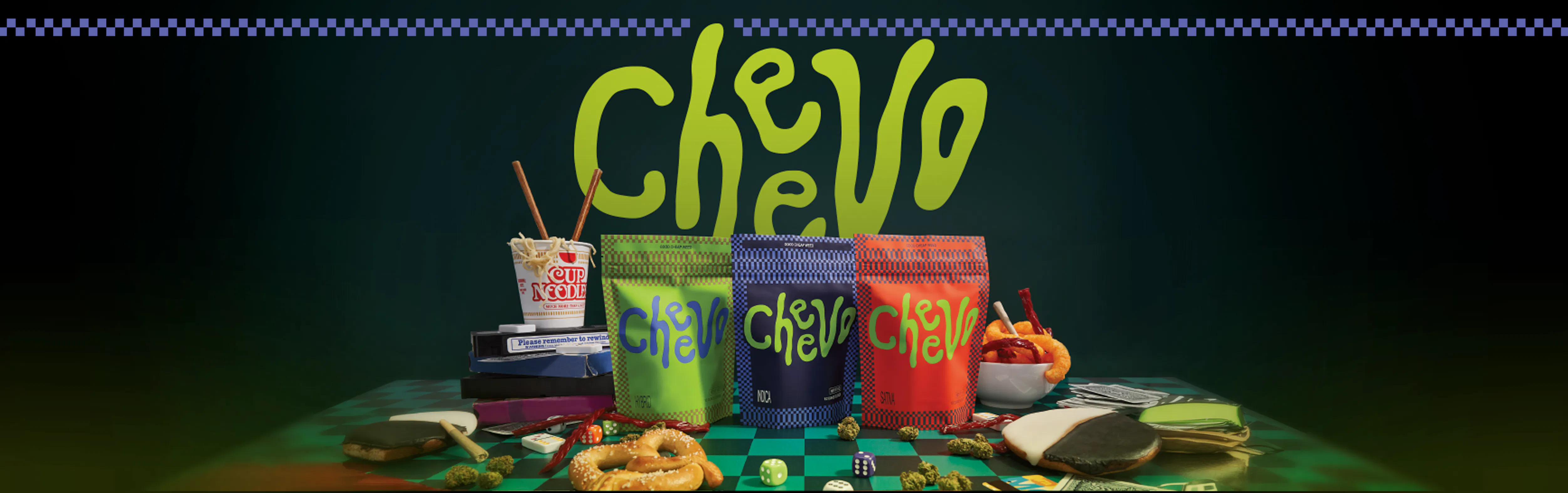 Cheevo brand banner