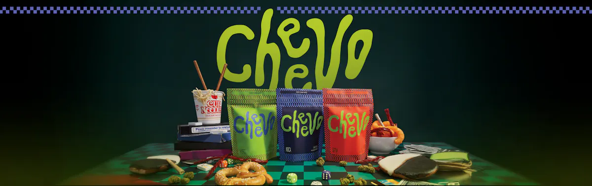 Cheevo brand banner