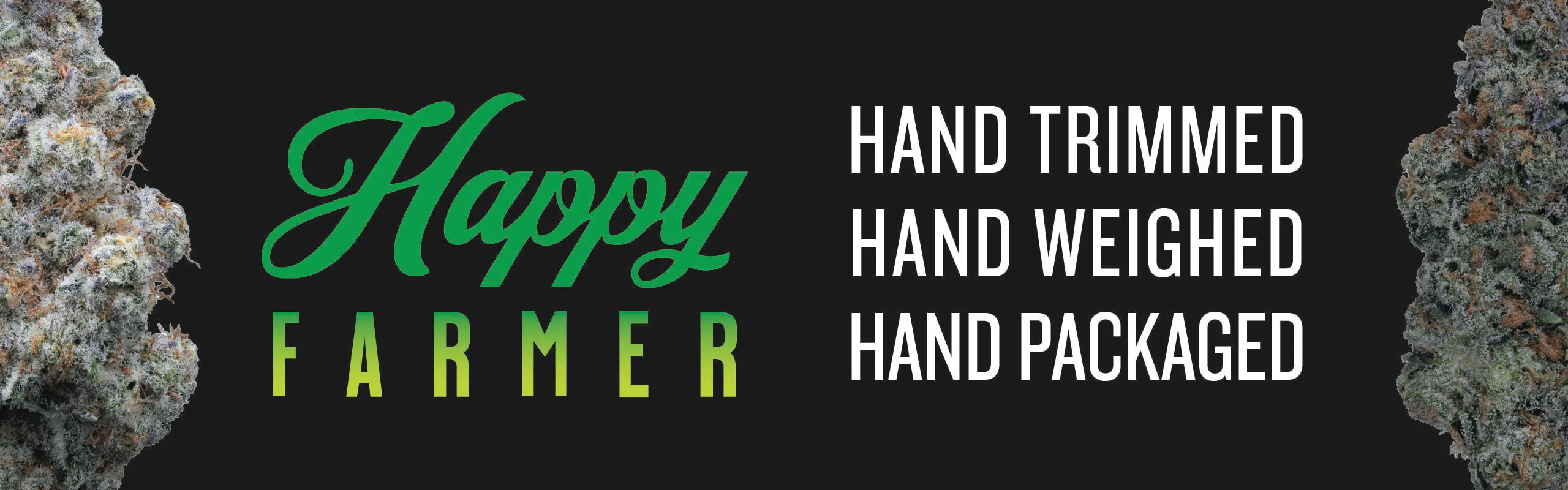 The Happy Farmer brand banner