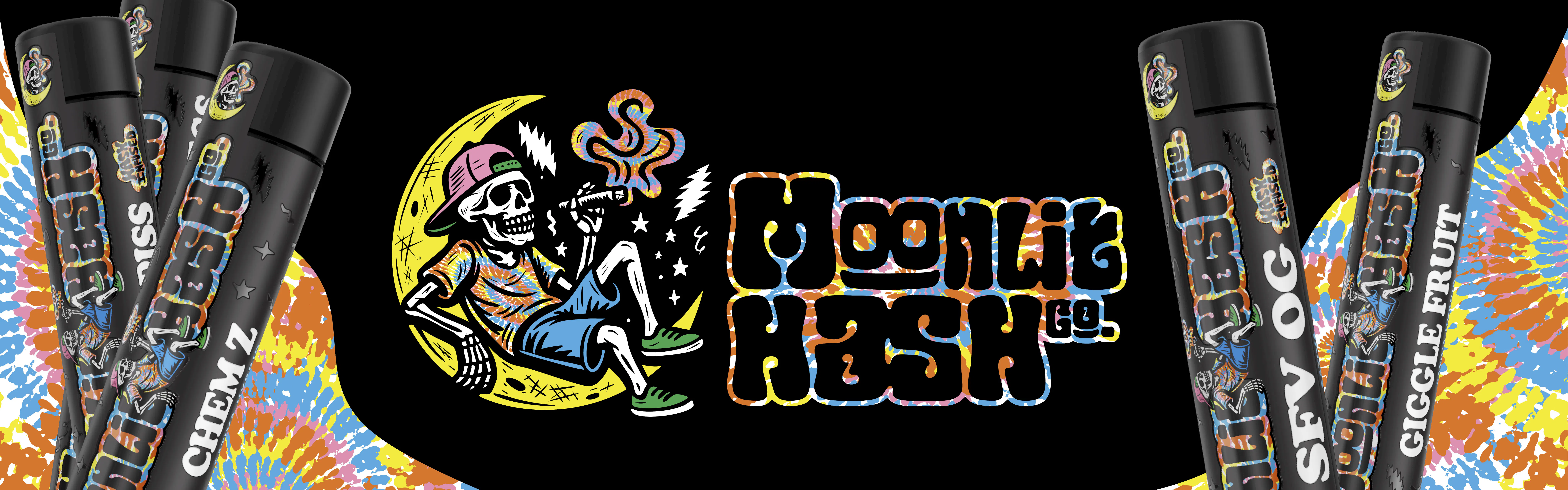 Moonlit Hash brand banner