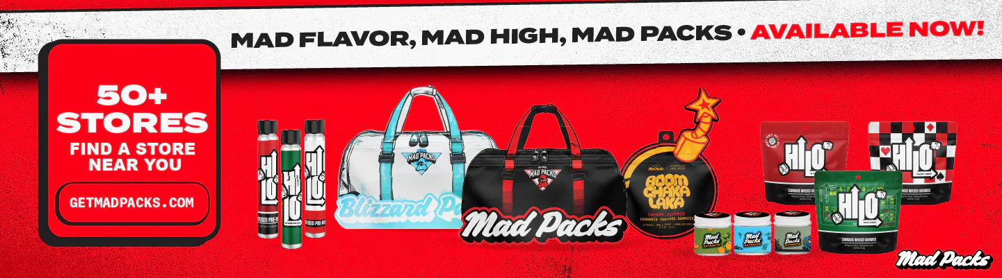 Mad Packs brand banner