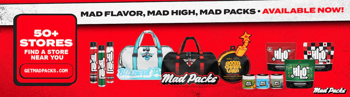 Mad Packs brand banner