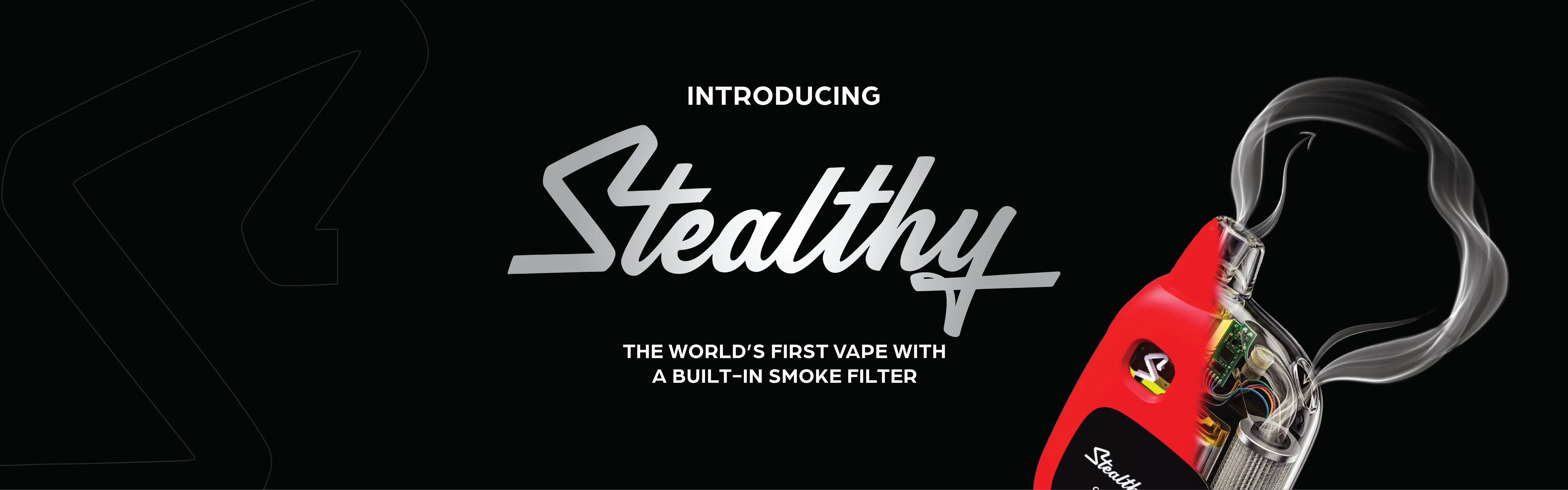 Stealthy Air brand banner