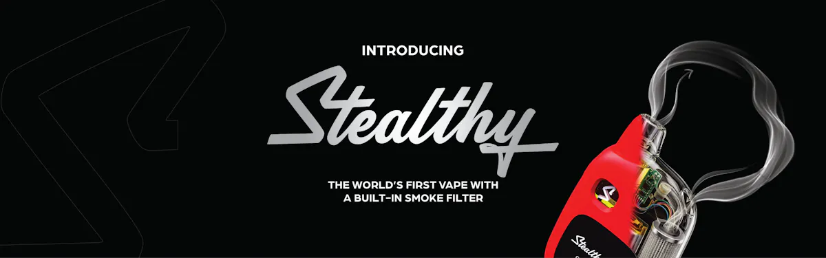 Stealthy Air brand banner