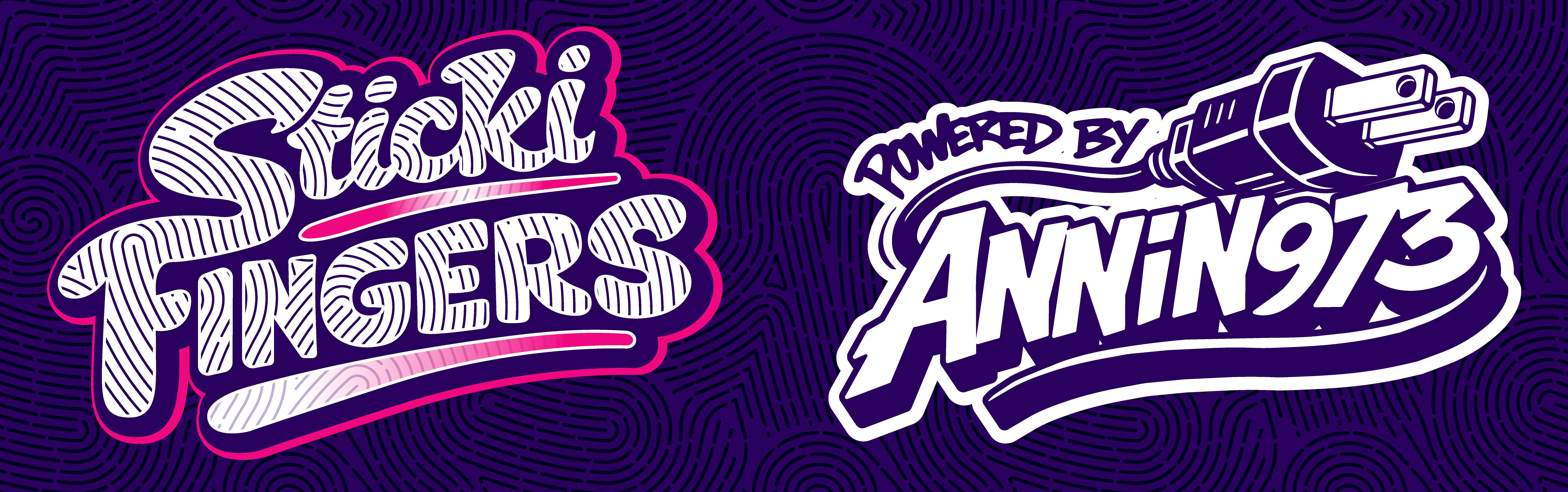 Sticki Fingers brand banner