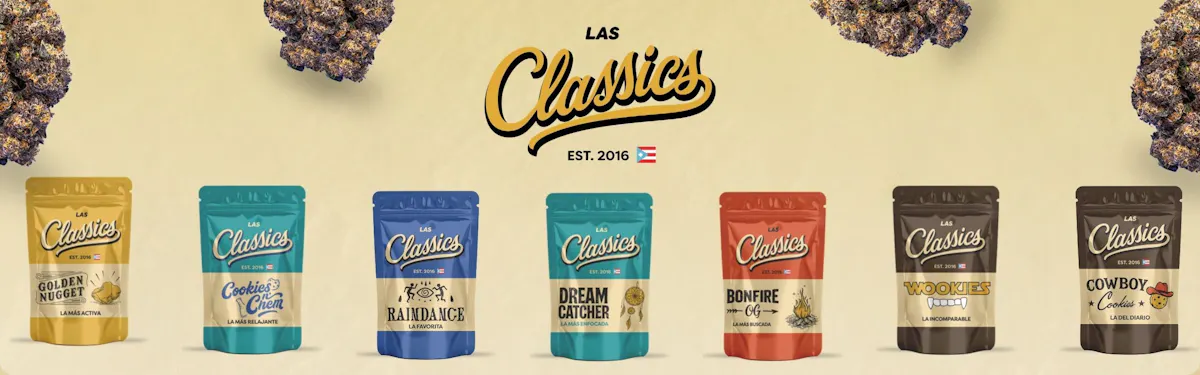 Las Classics brand banner