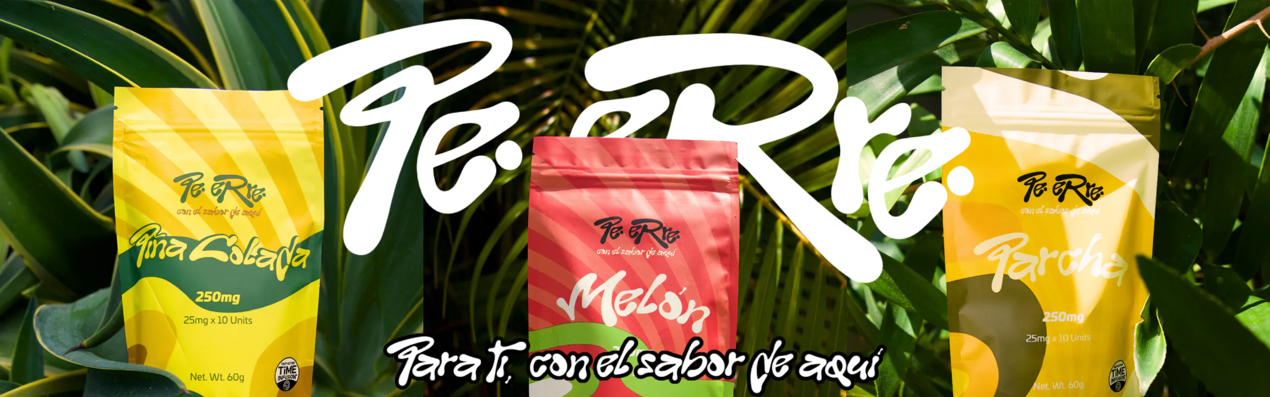 Pe Erre brand banner