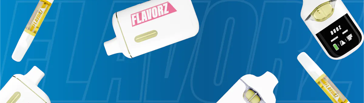 FLAVORZ brand banner
