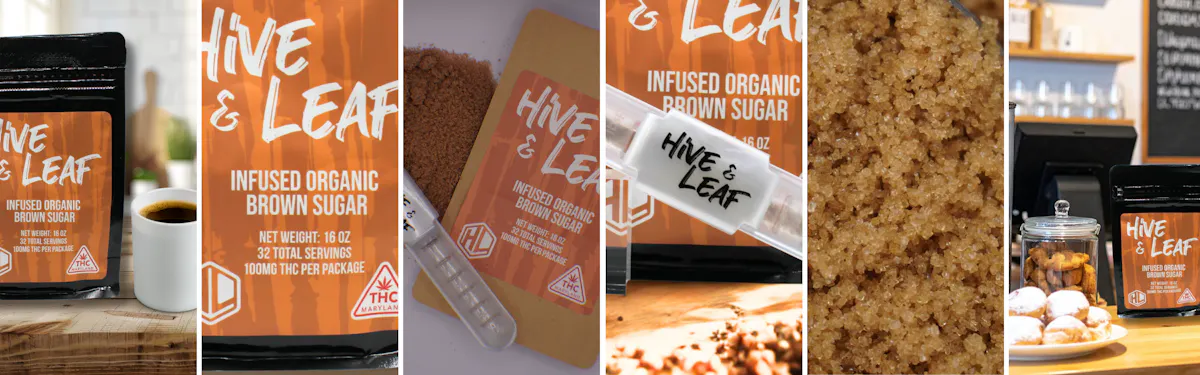 Hive & Leaf brand banner