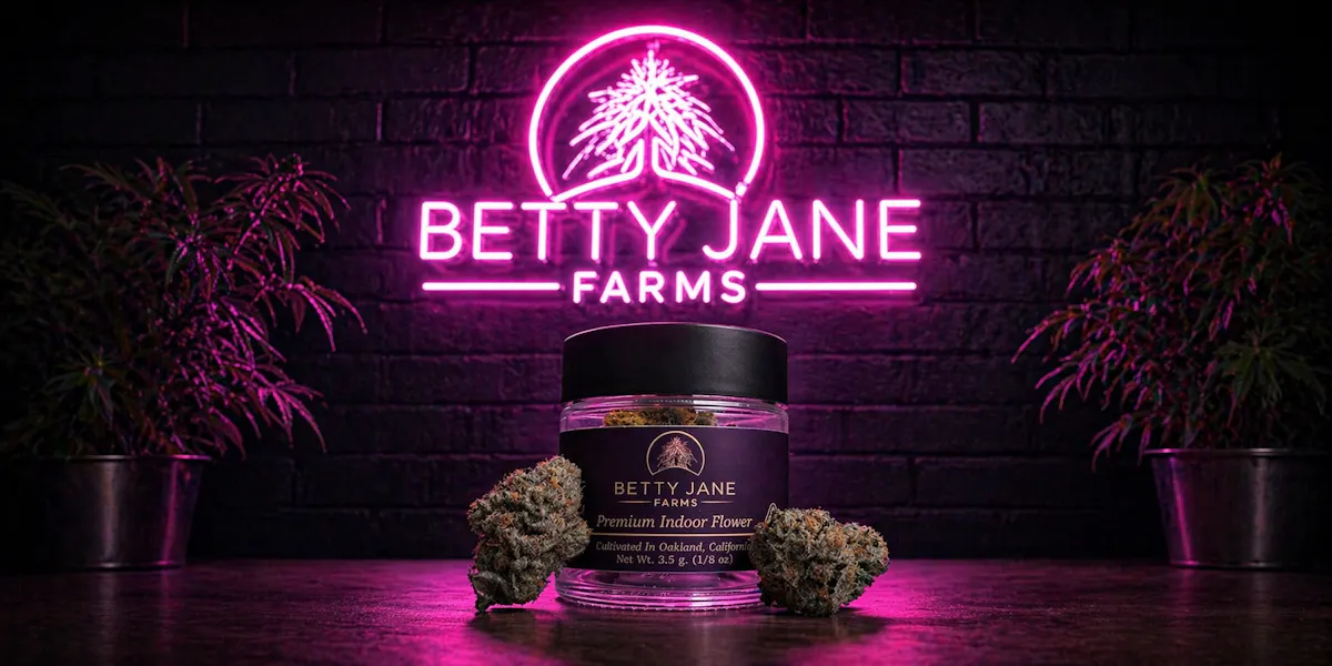 Betty Jane Farms brand banner