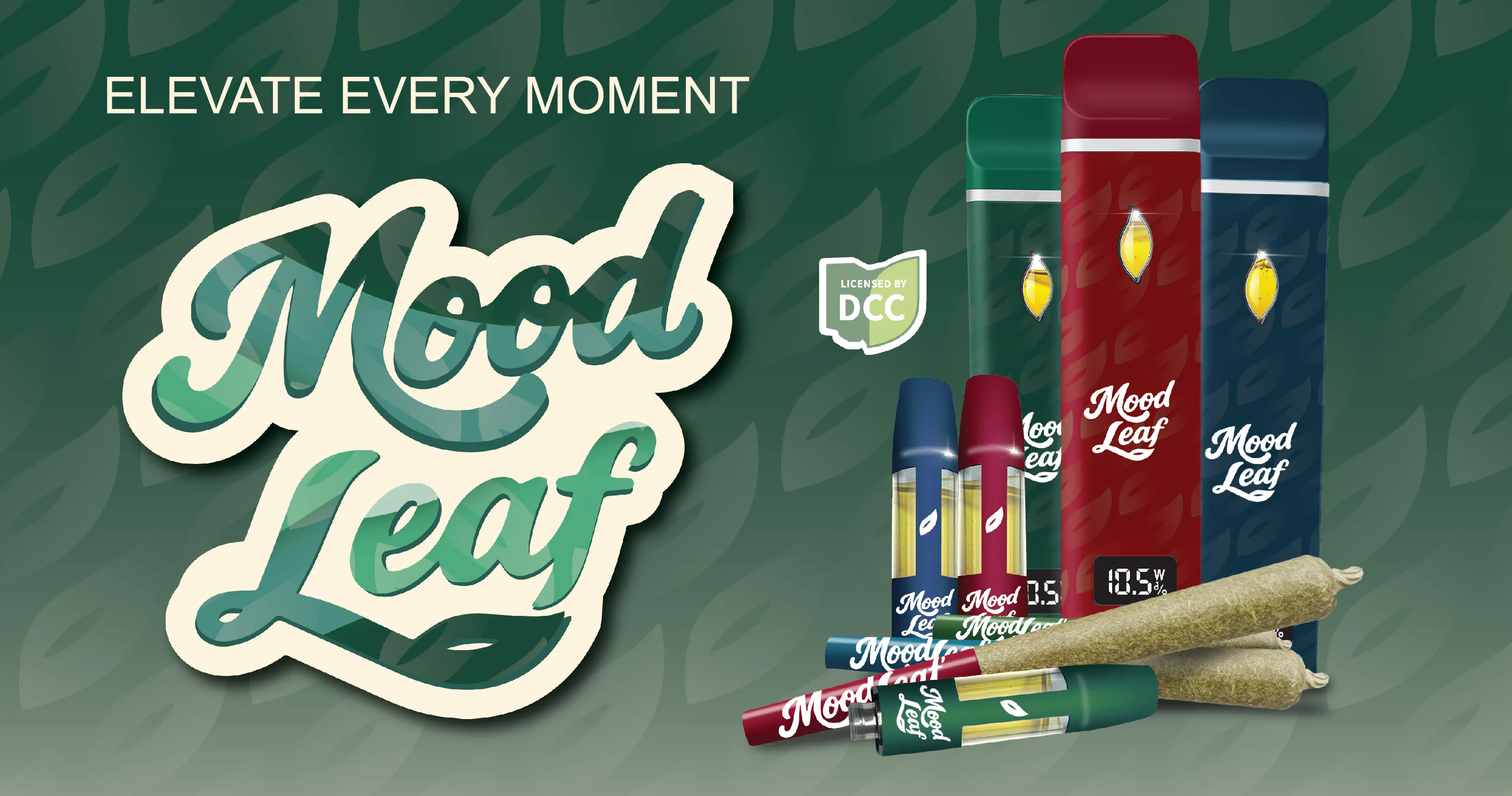 Moodleaf brand banner