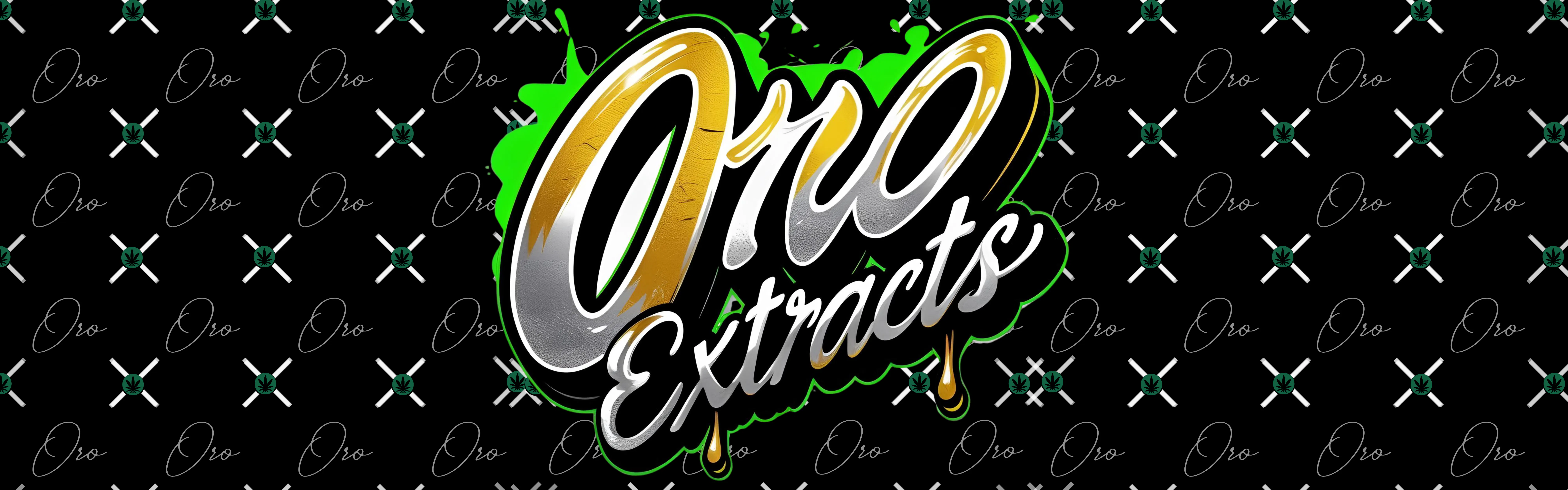 Oro Extracts brand banner
