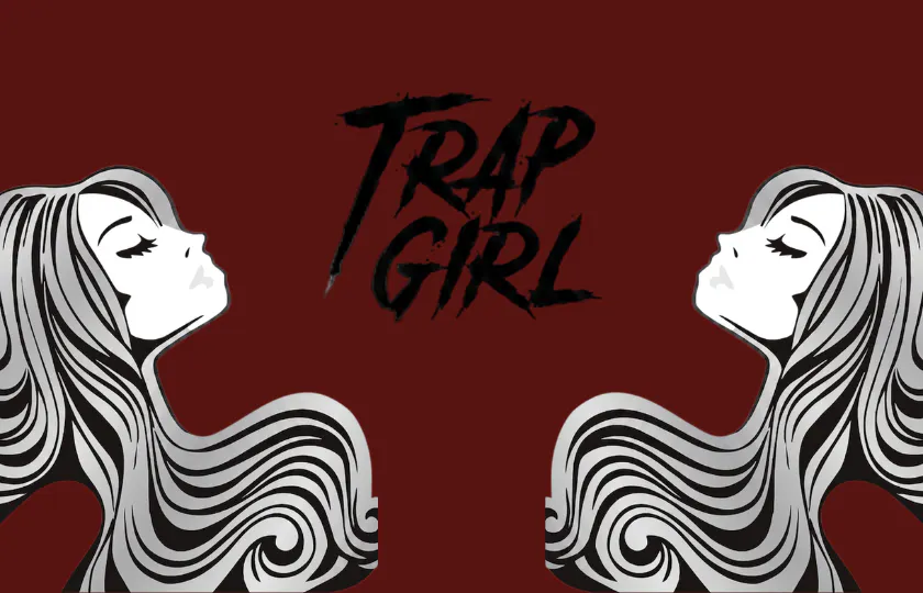 Trap Girl brand banner