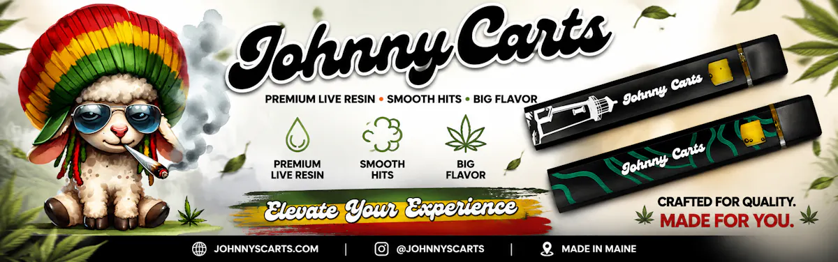 Johnny's Carts brand banner