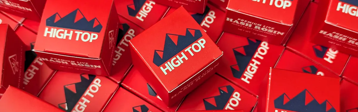 High Top brand banner