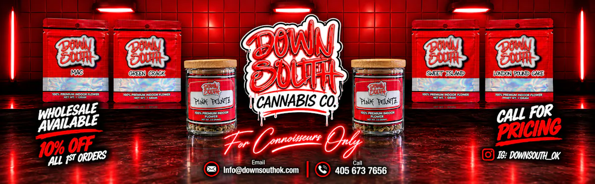 Down South Cannabis brand banner