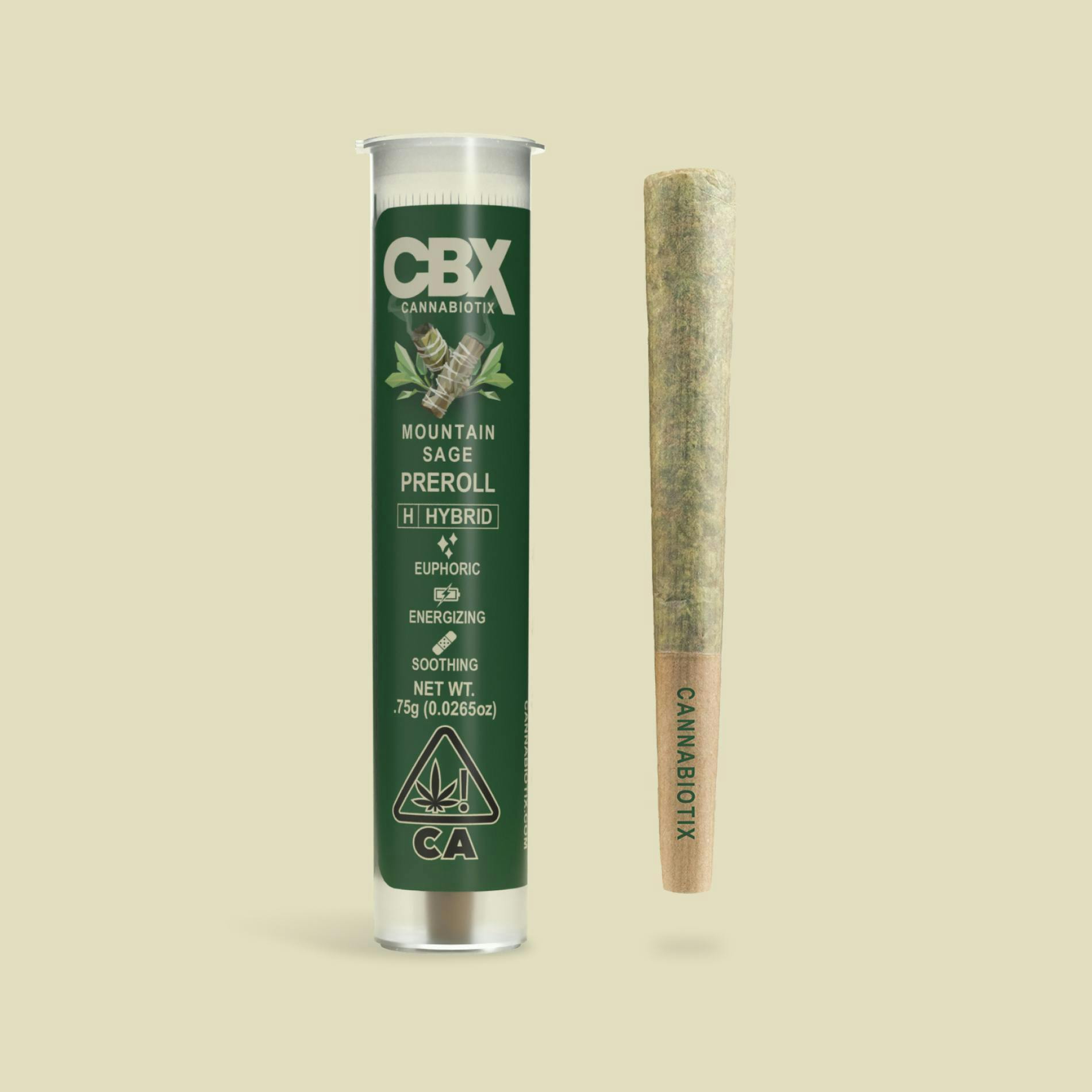 CBX: Cannabiotix - Mountain Sage Preroll [0.75g] - 1