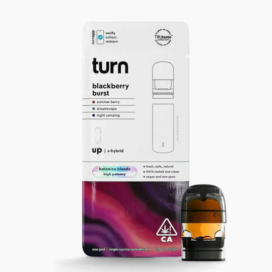 turn - Blackberry Burst | Botanica Blends | Sativa-Hybrid - 1
