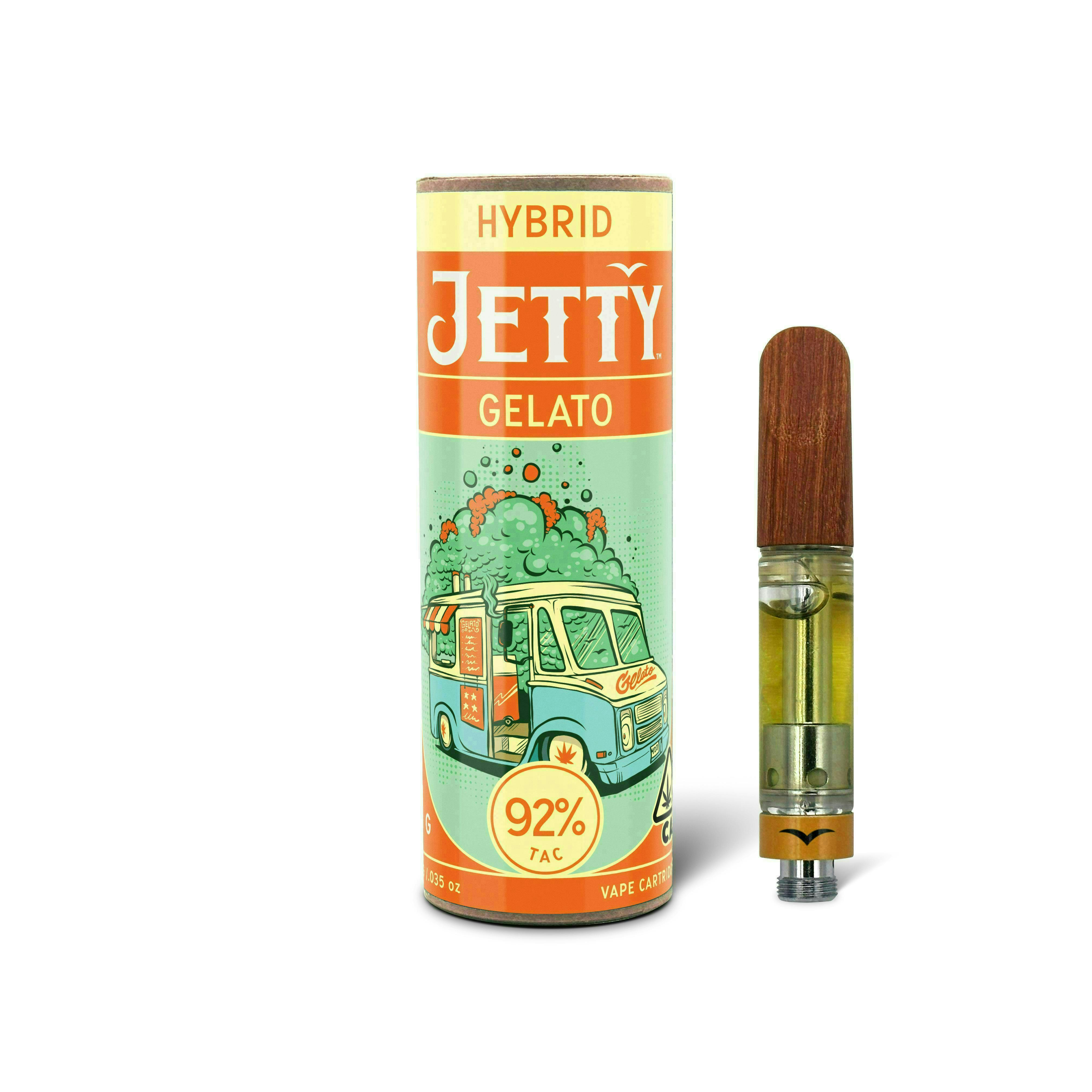Jetty Extracts - Gold Gelato | Cartridge | 1g - 1