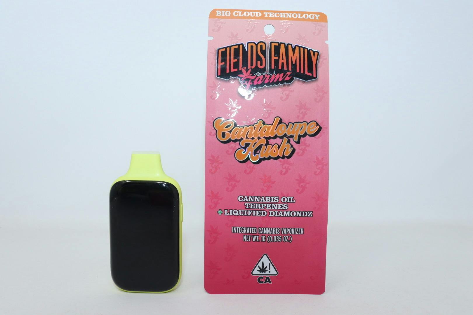 Fields Family Farmz - Cantaloupe Kush 1g Liquified Diamondz All-In-One - 1